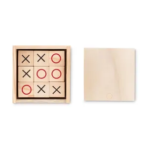 Jeu de Tic-Tac-Toe en bois personnalisé, gadgets de jeu TIC TAC TOE - Product Image 2
