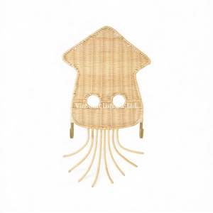 Decoración de Pared de Animales de Ratán Hecha a Mano Natural, Decoración Tejida para Cuarto de Bebé, Guardería, Decoración de Interiores para Niños - Product Image 2