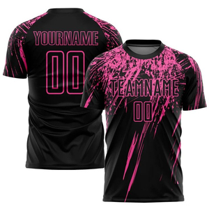 Camiseta de fútbol para hombre de marca privada, tejido transpirable, ajuste elástico, ideal para fútbol, práctica de fútbol, ligera. - Product Image 5