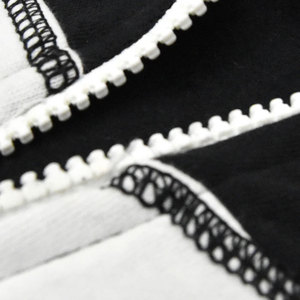 High Quality Custom Men's Heavyweight Zipper Hoodie Two <b>Panels</b> Men Zipper Hoodies - Product Image 2