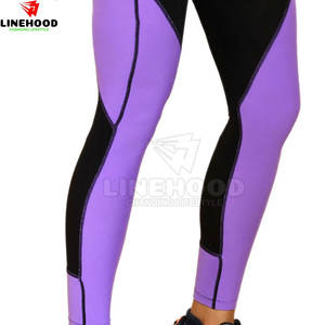 Pantalones de Yoga de cintura media de alta calidad para mujer superventas conjunto de Yoga de patrón sólido con cierre de cintura elástica disponibilidad al por mayor - Product Image 6