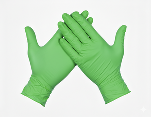 Gants de mécanicien en nitrile durables à cinq doigts compatibles avec les écrans tactiles, imperméables, antidérapants, vêtements de travail de sécurité pour la réparation automobile - Product Image 1