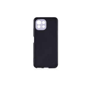 Funda protectora de silicona negra brillante JoieCreatif para Xiaomi Mi 11 Lite, protección de silicona para teléfono 7 Plus 11Pro 8 Plus - Product Image 1
