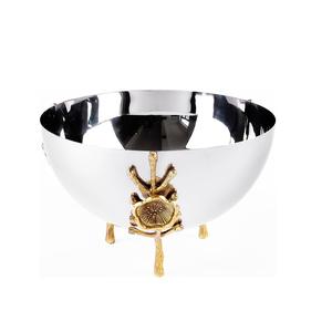 Cuenco para servir alimentos con acabado antiguo de alta calidad, cuenco para servir frutas secas, cuenco para servir ensaladas de frutas, cuenco para servir frutas de Chocolate - Product Image 1