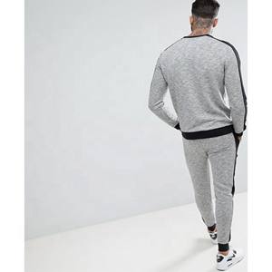 Chándal deportivo de algodón liso para hombre de alta calidad, pantalones para correr, pantalones de chándal y Sudadera con capucha, conjunto de 2 piezas, chándales para hombre - Product Image 4