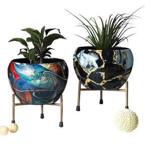 Pot de luxe dernière jardinière de table prix de gros nouveau dernier pot de fleur de jardin pour la maison et le jardin pots intelligents et jardinière - Product Image 3