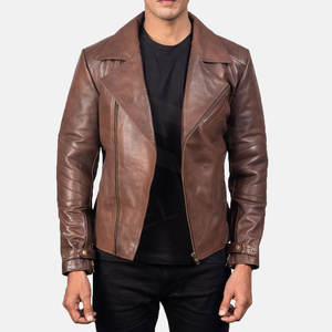 Veste en cuir pour hommes de haute qualité de bonne qualité meilleure vente en gros prix hommes vestes en cuir pour vente en ligne vestes pour hommes - Product Image 2