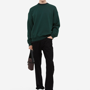 Sudadera extragrande de cuello redondo para hombre, manga larga, transpirable y bordada, nuevo diseño, ropa de invierno de talla grande - Product Image 2