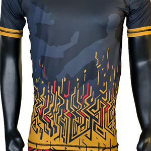 <b>BJJ</b> <b>Rashguard</b> Unisex Custom Wholesale Sublimation Printed Short Sleeves Brazilian Jiu Jitsu Grappling Breathable Quick Dry - Product Image 3