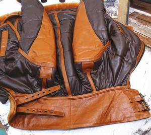 Chaquetas de cuero de invierno de diseño personalizado para hombre superventas abrigo de bombardero bordado de piel de oveja de talla grande chaquetas de hombre calientes - Product Image 4