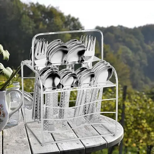 Couverts en métal Design élégant Ensemble de couverts en gros Couverts en acier inoxydable de haute qualité miroir polonais écologique d'Inde - Product Image 6