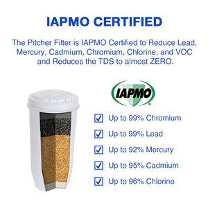 فلتر مياه, مرشحات مياه ، فلتر طويل المدى ، فلتر أبيض ، 0.65 ، فلتر من 5 مراحل ، فلتر مياه ، استبدال ، فلتر مياه ، أبيض ، مرشح مياه ، PP ، طويل المدى - Product Image 5