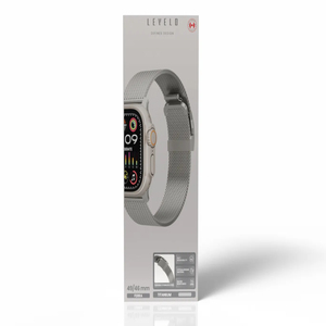 Bracelet de montre Levello Ferra Milanese de luxe en silicone de haute qualité - Product Image 3