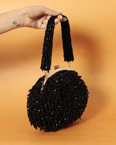 Bolso de Mano Elegante de Media Luna con Cristales para Mujer, Bolso de Fiesta, Venta al por Mayor desde India - Product Image 5