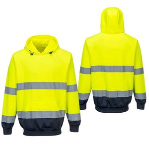 Veste de travail en polyester haute visibilité de classe 2 avec étiquettes personnalisées, faible MOQ 2 pièces - Product Image 6