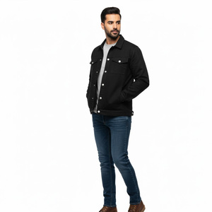 Chaqueta de Lona Forrada de Invierno para Hombre, Interior de Forro Polar Transpirable, Ropa de Trabajo para Exteriores, Logotipo Personalizado OEM, Estilo Urbano - Product Image 6