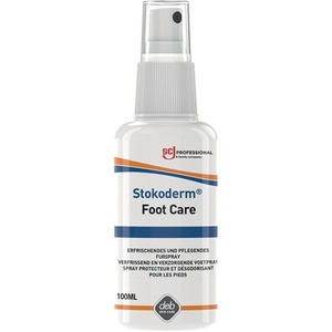 Stokoderm 100 ml Spray parfumé pour les pieds sans silicone, déodorant professionnel pour chaussures par SC JOHNSON PROFESSIONAL Soins des pieds - Product Image 1