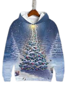 Pull de Noël familial personnalisé motif flocon de neige renne manches longues col rond Noël vacances pull tricots - Product Image 4