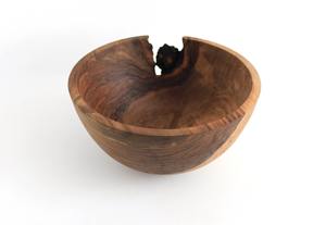 Ensaladera clásica de madera natural para cocina, restaurante, cena en casa y comidas saludables - Product Image 2