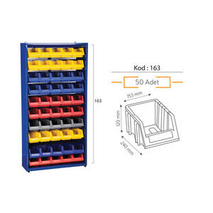 Versátil 11-Soporte de herramientas de plástico duradero Solución de almacenamiento duradera para varias industrias - Product Image 2