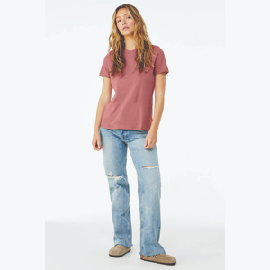 T-shirts pour femmes de qualité supérieure 100% coton, t-shirts surdimensionnés délavés, t-shirts décontractés amples à épaules tombantes, manches courtes, t-shirt uni - Product Image 4