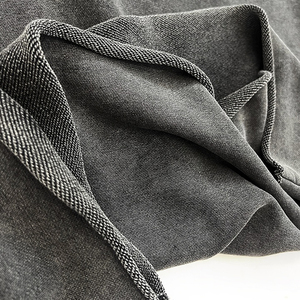 Sweat-shirt en coton 100% de haute qualité, lavé à l'acide, série High Street, lavage à l'ancienne, sweat-shirt vintage lavé à la pierre - Product Image 4