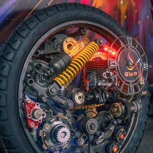 PRODUITS PHARES Horloge mécanique décorative rétro, style industriel, pour la maison, horloge artistique mécanique 2026 PAS CHER - Product Image 2