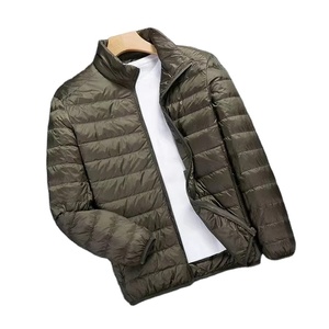 Veste en toile ultra légère pour hommes, sweat à capuche résistant au vent toute saison, col montant respirant 2025 nouveau Design pliable hiver - Product Image 4