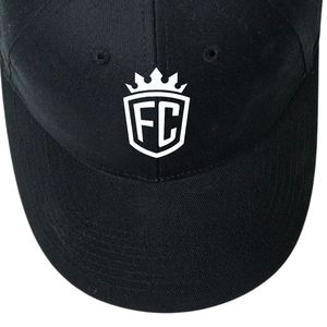 Casquette de baseball structurée noire Fight Division, conçue pour l'entraînement en salle de sport, le streetwear et le style quotidien - Product Image 5