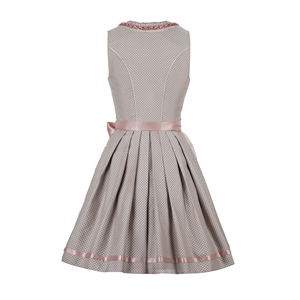 Lady Oktoberfest Costume-Bavarian National Pink Plaid Clubwear 3D Embroidery Technique Cosplay <b>Carnival</b> Halloween Fancy <b>Party</b> - Product Image 5