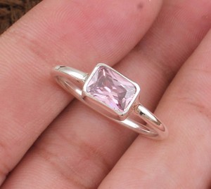Anillo de Plata de Ley 925 con Engaste Clásico para Piedras Preciosas, 2-3g, para Mujer, Joyería de Jaipur para Bodas y Regalos, Venta al por Mayor - Product Image 4