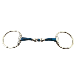 Selles de cheval Bits de bombardier Bits en acier inoxydable réglable Eggbutt Sweet Iron Snaffle Bit Horse Bits Horse Bits en acier inoxydable - Product Image 1