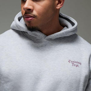 Sudadera con capucha de gran tamaño activa para hombre de alta personalización para hombre, sudaderas con capucha mezcladas estampadas de algodón, sudaderas con capucha para hombre, nuevo diseño básico de gran tamaño - Product Image 3