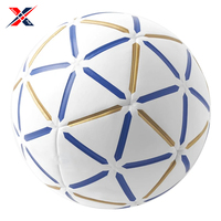 Balón de Fútbol Profesional de Alta Calidad para Adultos, Personalizado en Color, de Cuero PU Grueso, con Cámara de PVC Ecológica Resistente al Agua y Logotipo, para Exteriores