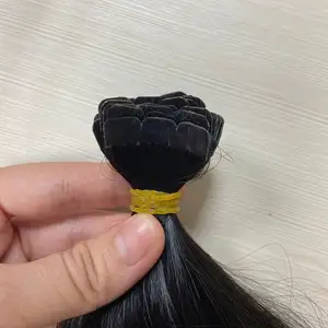 Mini extensión de cabello con cinta Remy de etiqueta privada, cabello vietnamita de alta calidad, precio al por mayor razonable