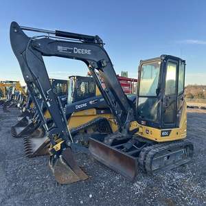 Excavatrice compacte JOHNN DERE 60G 2023 avec cabine et climatisation, moteur diesel refroidi par liquide 3 cylindres 23 CV 2022 - Product Image 1