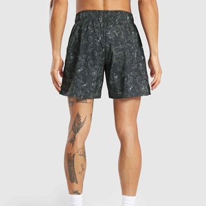 Shorts de course pour hommes à sublimation, imprimé camouflage, taille élastique, séchage rapide, pour le sport et les loisirs - Product Image 2