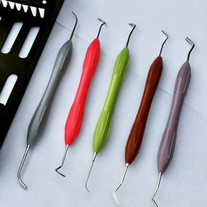 Kit di strumenti chirurgici dentali in silicone composito Set 10 pz con Kit strumenti di riempimento a punti neri e 10 - Product Image 2