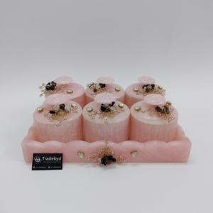 Nouvel arrivage de pot décoratif en résine avec plateau de rangement ensemble de chocolat de luxe décoration de cuisine Conistar produits de luxe par tradebyd - Product Image 6