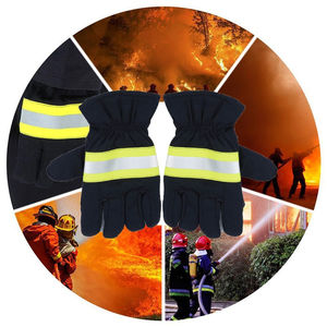 Gants ignifuges ignifuges en nitrile imperméables respirants antistatiques Protection des mains de lutte contre l'incendie avec revêtement en latex - Product Image 3