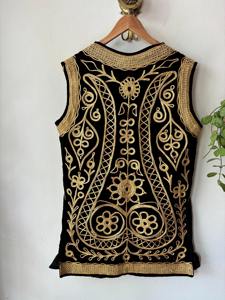 Chaleco Étnico Tradicional Afgano Hecho a Mano para Hombre, Estilo de Trabajo de Verano, para Bodas, Celebraciones y Festivales - Product Image 2