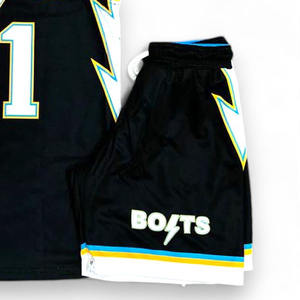 Ropa deportiva de secado rápido unisex, uniforme de baloncesto del equipo de poliéster Bsci para adultos y niños de talla grande, transpirable para exteriores, novedad - Product Image 3