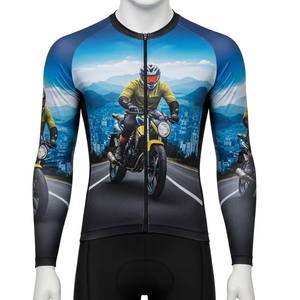 Mangas de Ciclismo de Secado Rápido con Estampado Digital para Adultos, Tejido Elástico, Protección UV, Ropa Deportiva para Exteriores, Compresión y Protección - Product Image 1