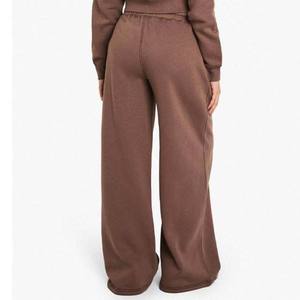 กางเกงขายาวผ้าฝ้ายฟลีซสำหรับฤดูหนาว สีพื้น เอวยางยืดแบบมีเชือกผูก  ระบายอากาศได้ดี เป็นมิตรกับสิ่งแวดล้อม ราคาส่งถูก - Product Image 6