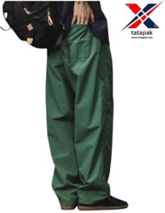 Pantalon cargo pour hommes Fabricant personnalisé en nylon avec poches latérales Pantalon de mode pour hommes Regular Fit Casual Trend Fashion Pants - Product Image 4