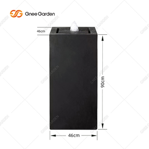 Fuente Rectangular de Aluminio Personalizada para Patio Exterior, con Conexión Eléctrica, Gran Venta 2026 - Product Image 5