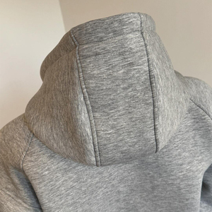 เสื้อฮู้ดแบบซิปมีฮู้ดผ้าขนแกะมีฮู้ดสำหรับผู้ชายผ้าคอตตอนแห้งเร็วผ้า100% โลโก้ที่กำหนดเองขนาดพิเศษสำหรับผู้ชายและผู้หญิงในฤดูหนาว - Product Image 6