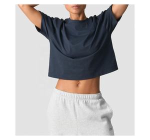 T-shirts pour filles sexy à manches courtes, impression sérigraphique personnalisée, t-shirts courts pour femmes - Product Image 1