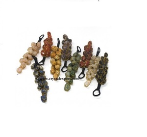 Pierre de guérison en cristal naturel Vente en gros Agate décorative style Feng Shui pour sculpture sur raisin pour la décoration intérieure - Product Image 1