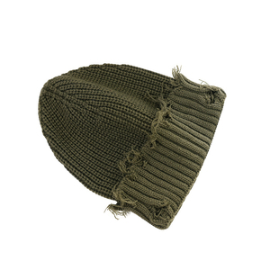 Nuevo Diseño de Moda de ganchillo personalizado de punto mujeres hombres gorro desgastado gorro de invierno - Product Image 3
